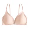 Pink underbra without underwire, comfortable gathering underwear for women, pure cotton, breathable, seamless, adjustable type Item Picture